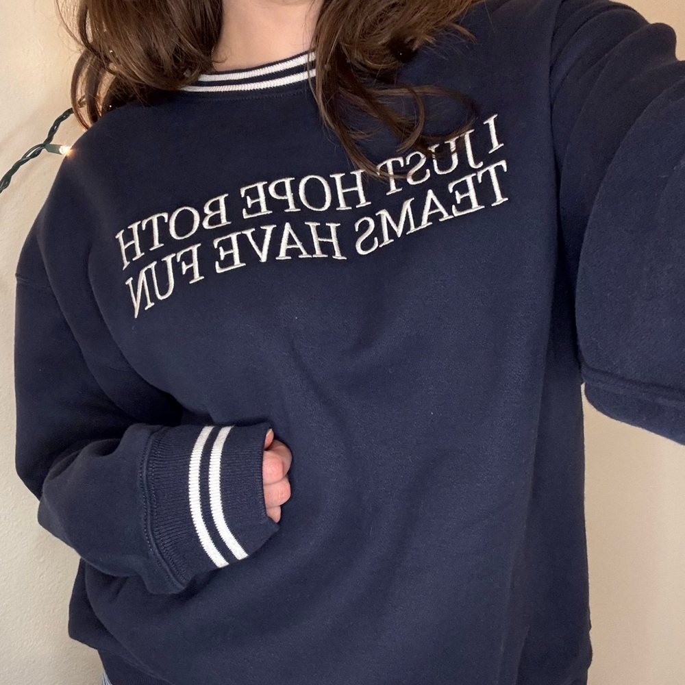 Navy Blue Women's Sweater